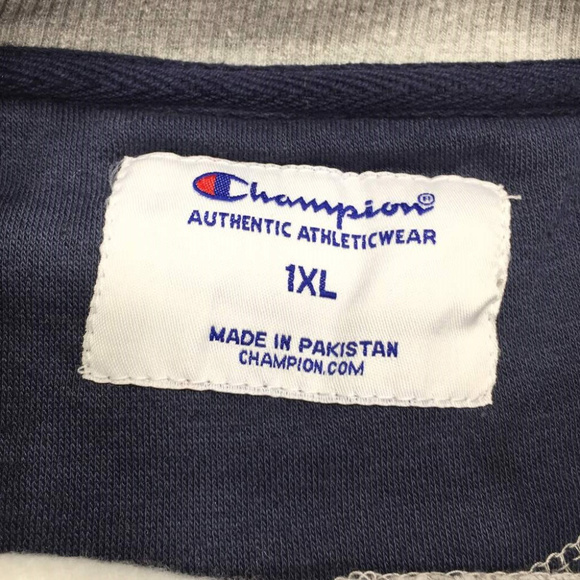 Champion Crew Sweatshirt Big & Tall Pullover - Picture 7 of 8